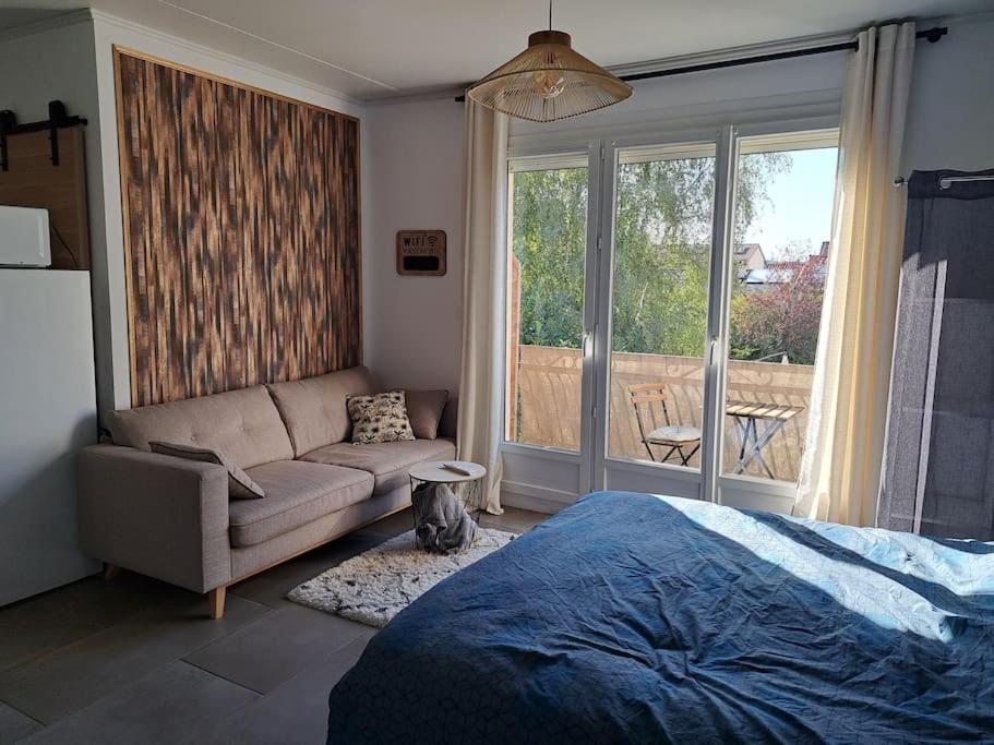 Studio Dans Maison Avec Jardin Et Balcon, Au Calme Sérézin-du-Rhône Exterior foto